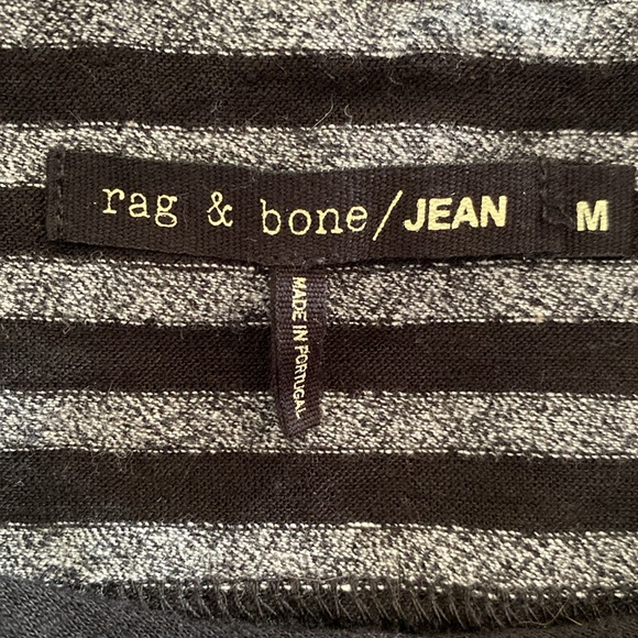 rag & bone striped cotton/linen t-shirt - Picture 5 of 6